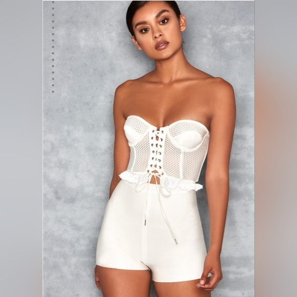 Mistress Rocks Floozy Corset Top L - Picture 2 of 8